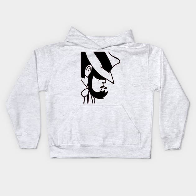 Daisuke Jigen Kids Hoodie by OtakuPapercraft